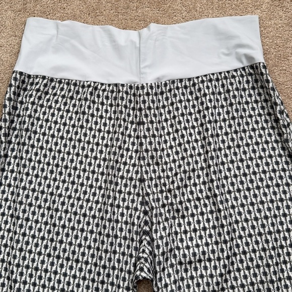 Bryn Walker Oscar Geo Wide Leg Italian Polyester Lightweight Pants Size XL - Picture 6 of 12